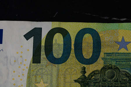 EURO currency. Europe inflation, EUR moneyの写真素材