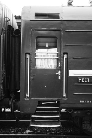 Train at Bucharest North Railway Station (Gara de Nord Bucharest) Romania, 2022