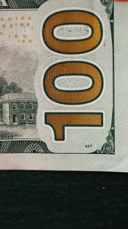 US dollar currency. USD inflation, US moneyの写真素材