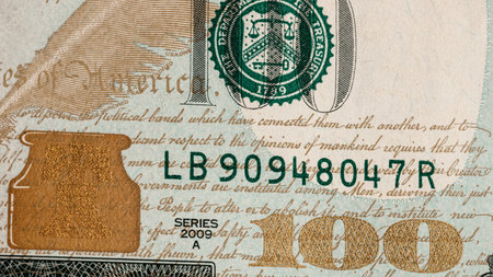 US dollar currency. USD inflation, US moneyの写真素材
