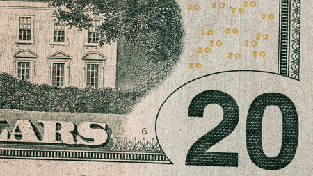 US dollar currency. USD inflation, US moneyの写真素材