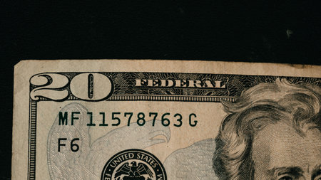 US dollar currency. USD inflation, US moneyの写真素材