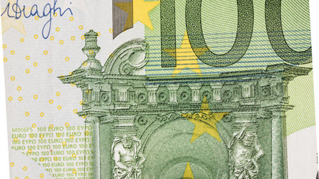 EURO currency. Europe inflation, EUR money. European Union currenyの写真素材