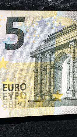 EURO currency. Europe inflation, EUR money. European Union currenyの写真素材