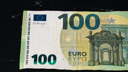 EURO currency. Europe inflation, EUR money. European Union currenyの写真素材