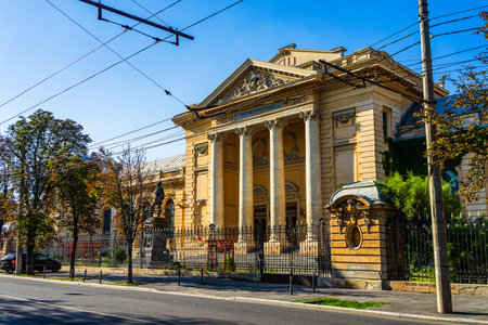 Carol Davila University of Medicine and Pharmacy, in Bucharest, Romaniaのeditorial素材
