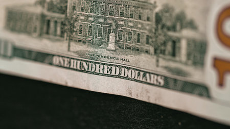 US dollar currency. USD inflation, US moneyの写真素材