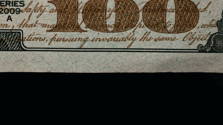 US dollar currency. USD inflation, US moneyの写真素材