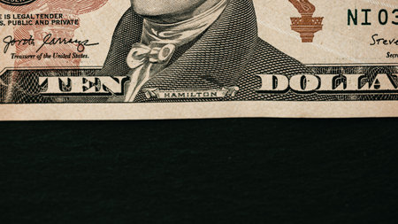 US dollar currency. USD inflation, US moneyの写真素材