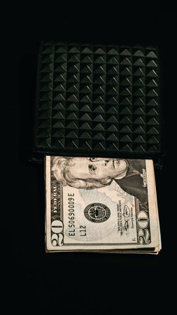US dollar currency. USD inflation, US moneyの写真素材