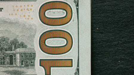 US dollar currency. USD inflation, US moneyの写真素材