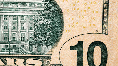 US dollar currency. USD inflation, US moneyの写真素材