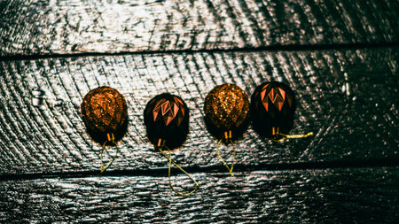 Christmas decorations. Colorful Christmas lights background