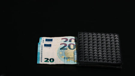 EURO currency. Europe inflation, EUR money. European Union currencyの写真素材