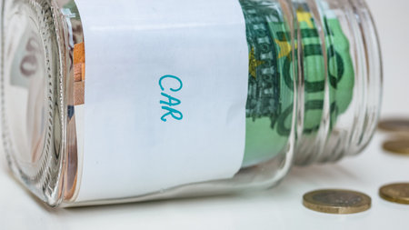 EURO currency. Europe inflation, EUR money. European Union currencyの写真素材
