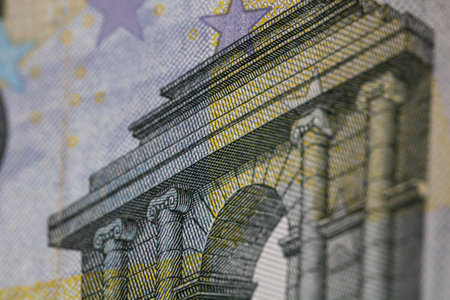 The EURO currency in times of European Inflationの写真素材