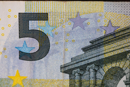 The EURO currency in times of European Inflationの写真素材