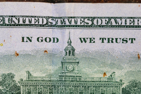USD Currency Amidst American Inflation Challengesの写真素材