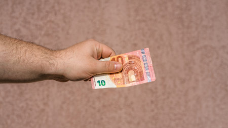 EURO currency. Europe inflation, EUR money. European Union currency