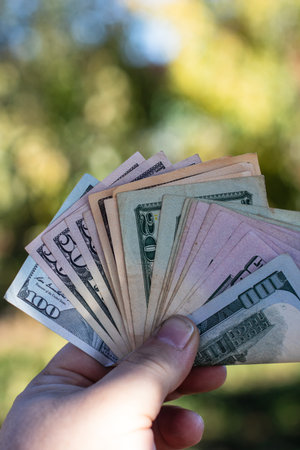 US Dollar Currency Banknote. USD Money Currency