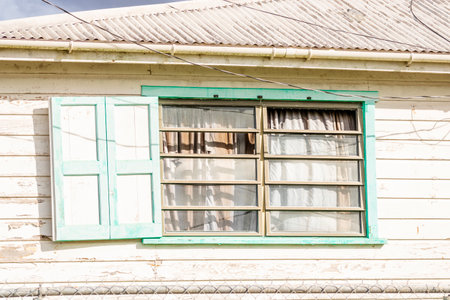 Old house in St. John, Antigua and Barbudaの写真素材