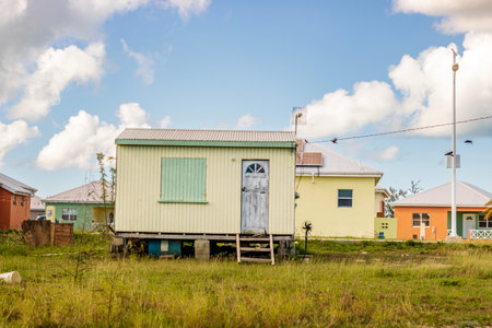 Old house in St. John, Antigua and Barbudaの写真素材