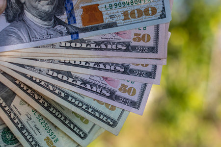 US Dollar Currency Banknote. USD Money Currency
