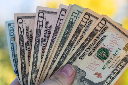 US Dollar Currency Banknote. USD Money Currency