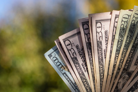 US Dollar Currency Banknote. USD Money Currency