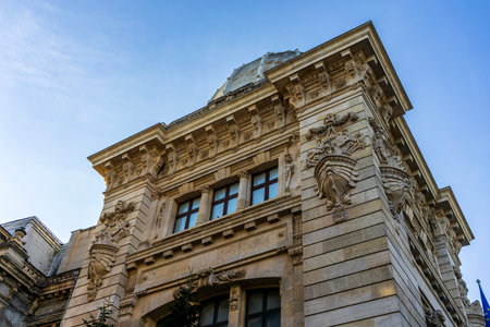 National History Museum building in Bucharest, Romania