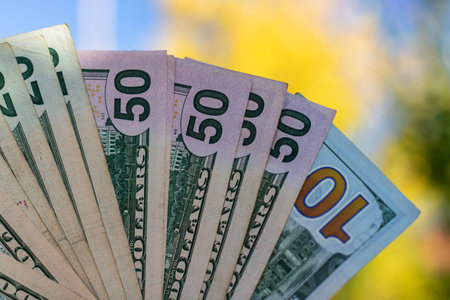 US Dollar Currency Banknote. USD Money Currency