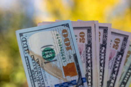 US Dollar Currency Banknote. USD Money Currency