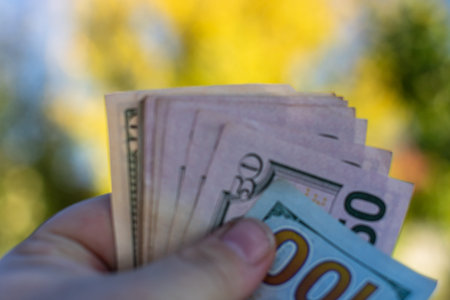 US Dollar Currency Banknote. USD Money Currency
