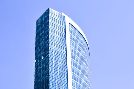 New skyscrapers business centre in moscow, Russiaの写真素材