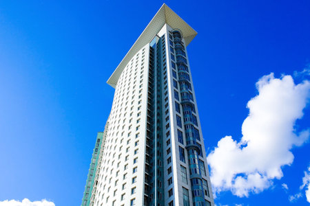 New skyscrapers business centre in moscow, Russia