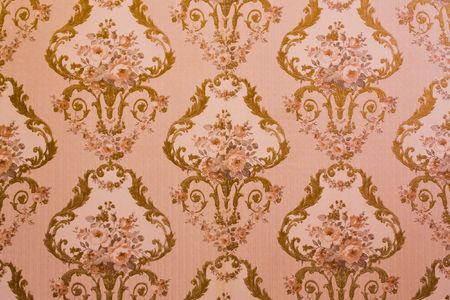 Abstract vintage pattern wallの写真素材