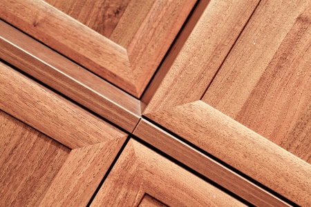 wooden furniture detailの写真素材