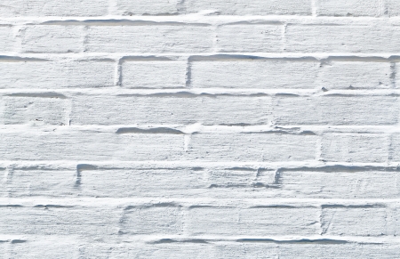 white brick wall textureの写真素材