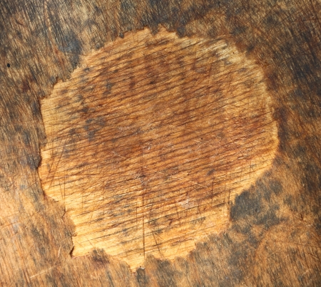 Abstract background of an old wood messy and grungy textureの写真素材