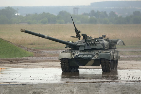 The main Russian tank T-90