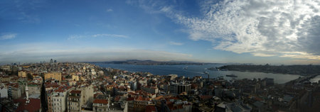 Turkey, Istanbul, the city view from the bird's eye