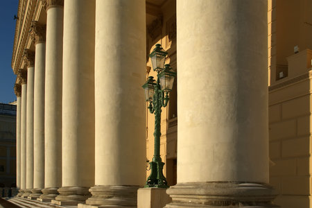 Bolshoi Theatre (Large, Great or Grand Theatre, also spelled Bolshoy), Moscow, Russia