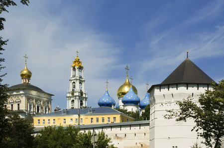 Trinity Sergius Lavra in Sergiev Posad. Russian Federation. 