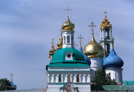 Trinity Sergius Lavra in Sergiev Posad. Russian Federation. の写真素材