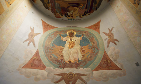 Trinity Sergius Lavra in Sergiev Posad. Russian Federation. 