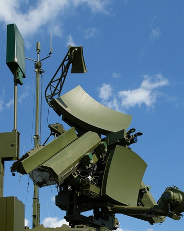 Modern Russian UNV-2V radar is designed  and automatic tracking of targets and missilesのeditorial素材