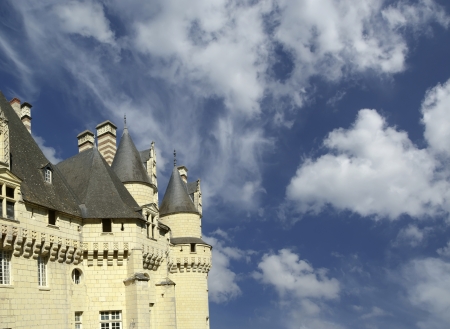 Usse Castle, Loire Valley, France --also known as Sleeping Beauty Castleのeditorial素材