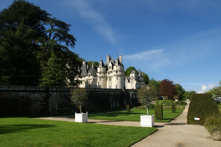 Usse Castle, Loire Valley, France --also known as Sleeping Beauty Castleのeditorial素材