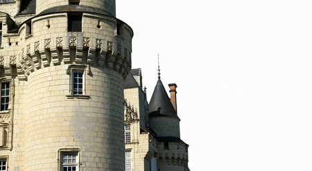 Usse Castle, Loire Valley, France --also known as Sleeping Beauty Castleのeditorial素材