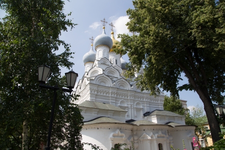 Church of St. Nicholas in Pyzhah (1670), protected by the state, Moscow, Russiaのeditorial素材